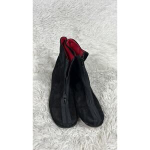 Jean Paul Gaultier Boots Mens Size 8 Suede Zipper Made in Italy Designer Shoes